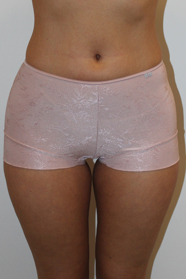 Avet Microfiber Jacquard Boxer Flower Rosa