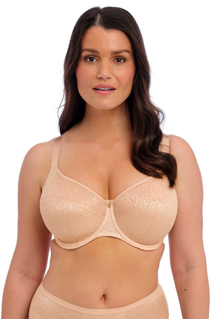 Demure Moulded Non Padded Bra Natural Beige