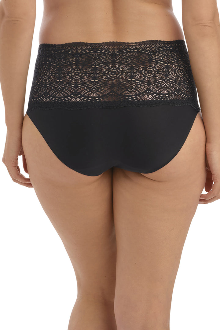 Lace Ease Invisible Full Brief Svart
