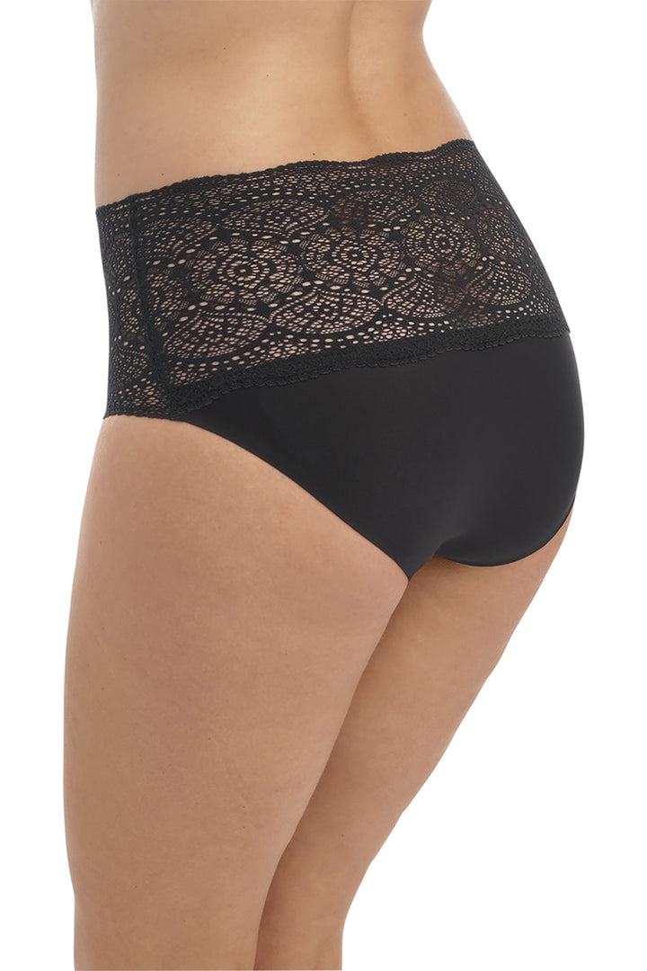 Lace Ease Invisible Full Brief Svart
