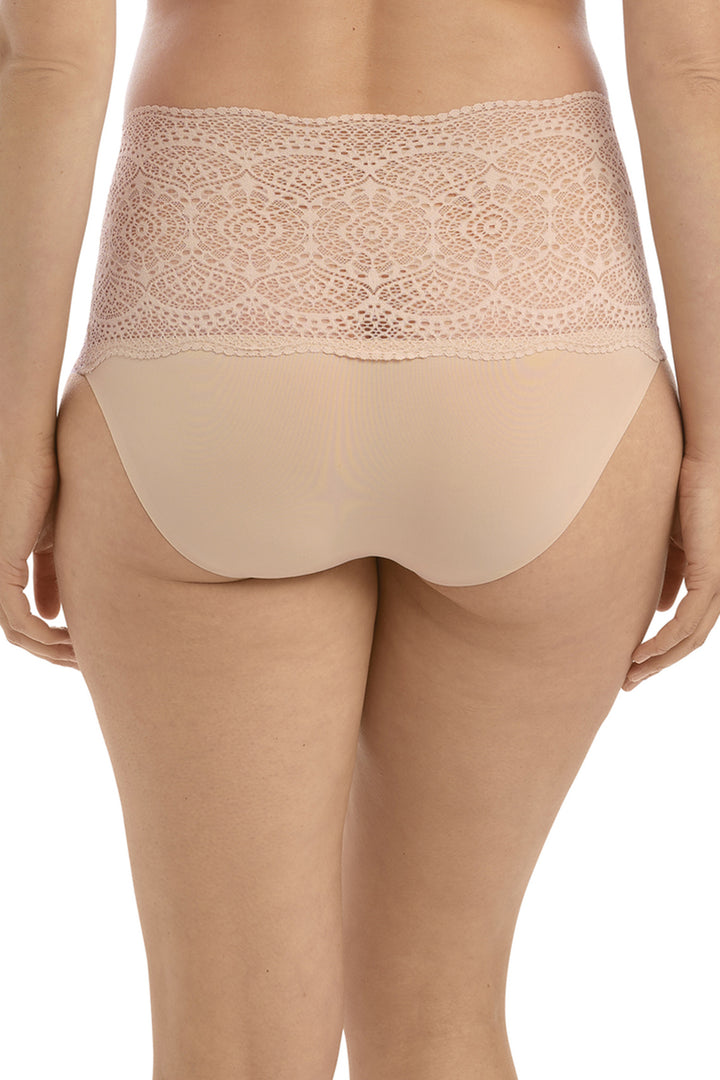 Lace Ease Invisible Full Brief Natural Beige