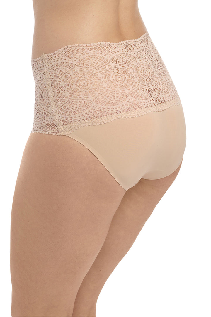 Lace Ease Invisible Full Brief Natural Beige