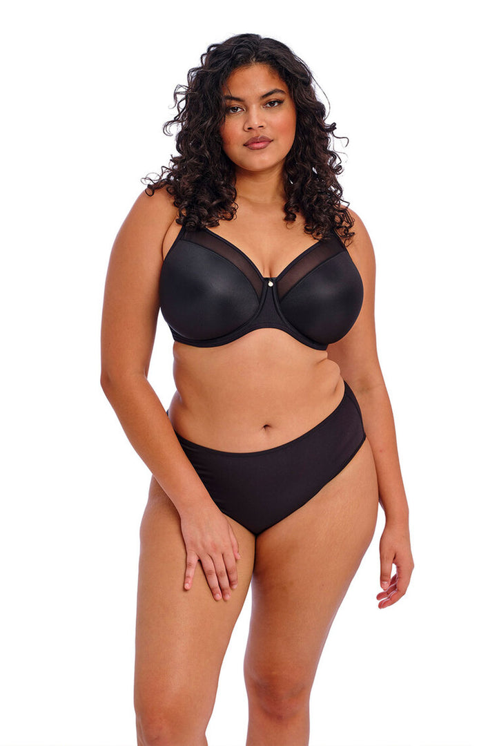 Smooth Moulded Non Padded Bra Black