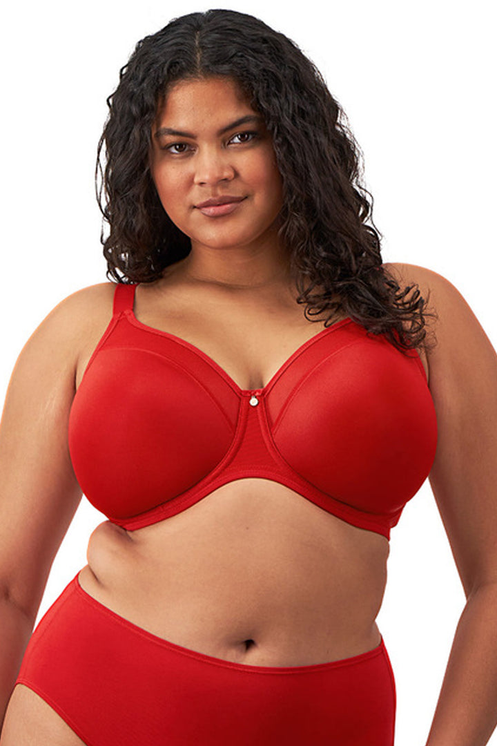 Smooth Moulded Non Padded Bra Haute Red