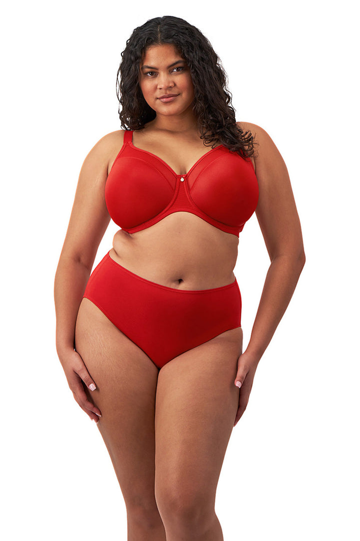 Smooth Moulded Non Padded Bra Haute Red