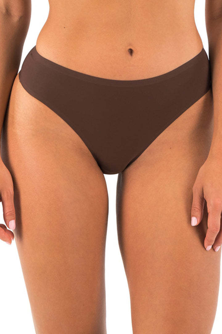 Smoothease Invisible Stretch Thong Coffee Roast