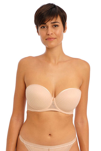 Tailored Moulded Strapless Bra Natural Beige