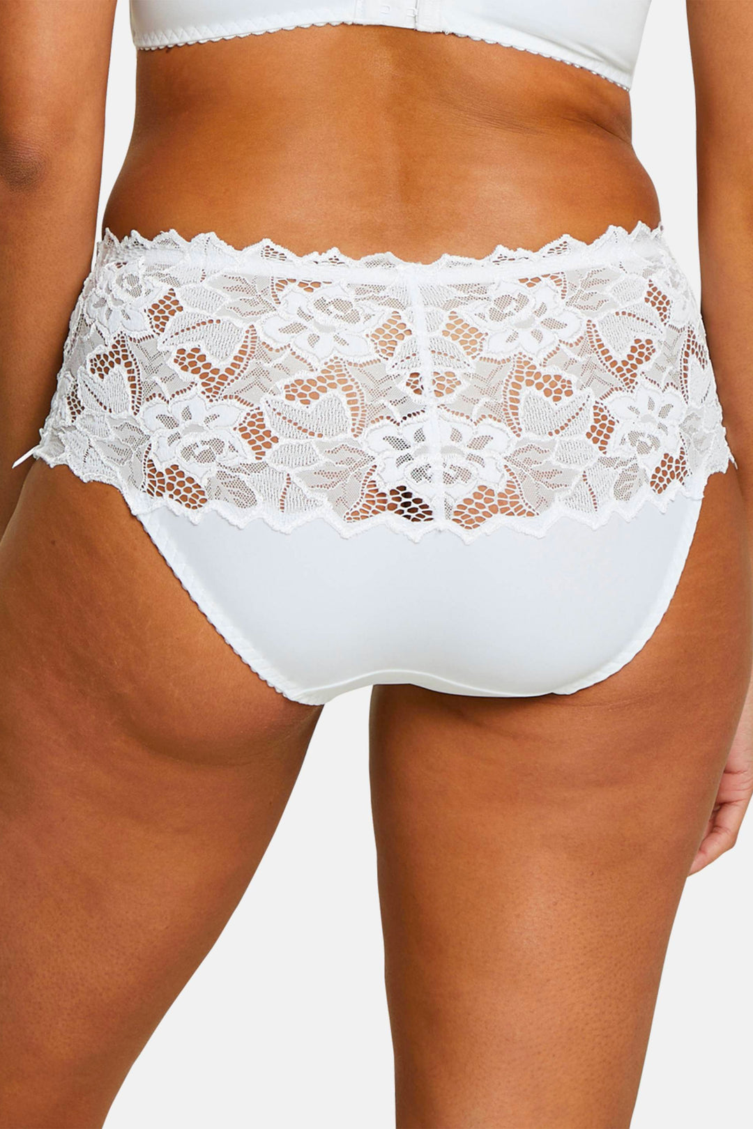 Arum High-Waisted Brief White