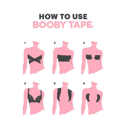 Breast Tape Svart