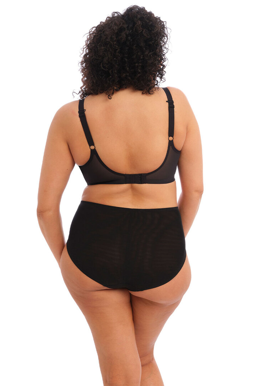 Brianna High Waisted Brief Black