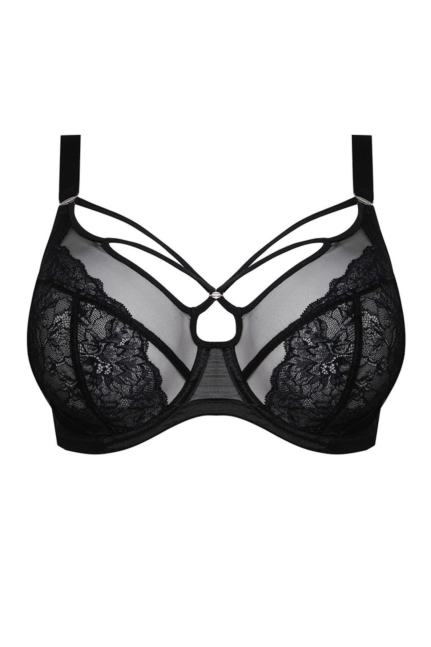 Brianna Plunge Bra Black