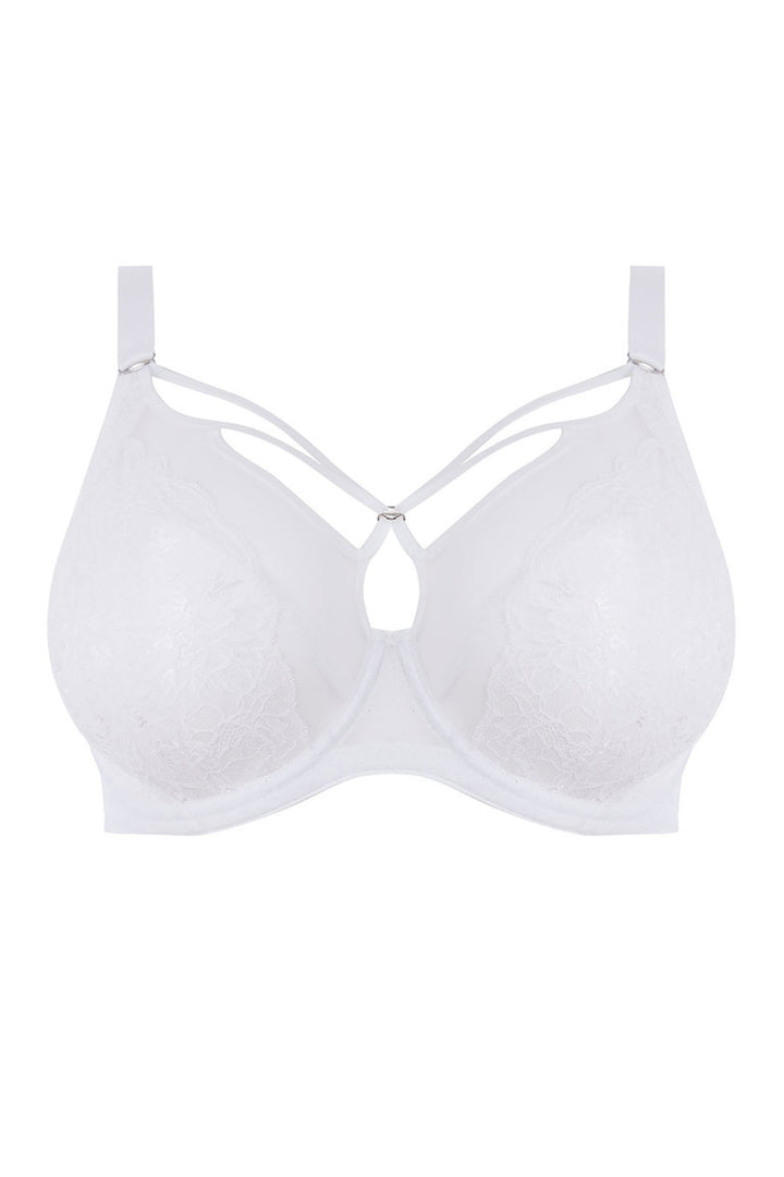 Brianna Plunge Bra White