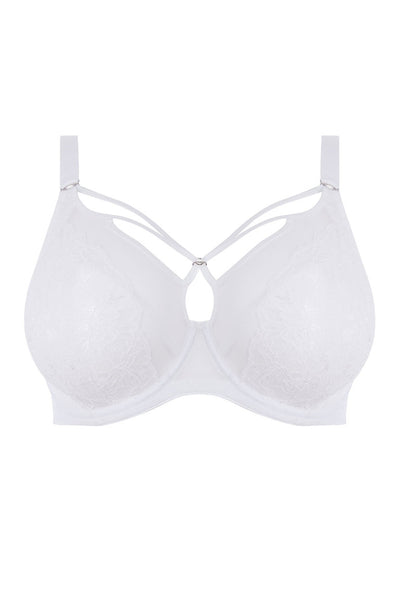 Brianna Plunge Bra White