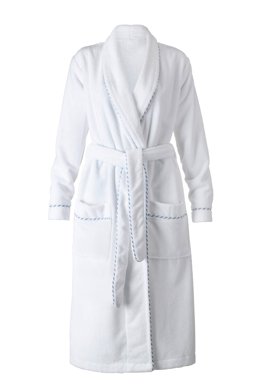 Cosy Shower Bathrobe Weiss