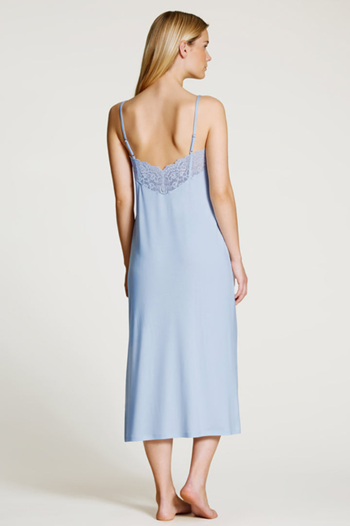 Elegant Dreams Nightdress Spagetti Straps Harmony Blue