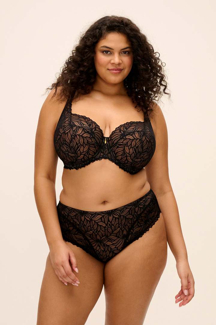 Carena Balconette Bra Black