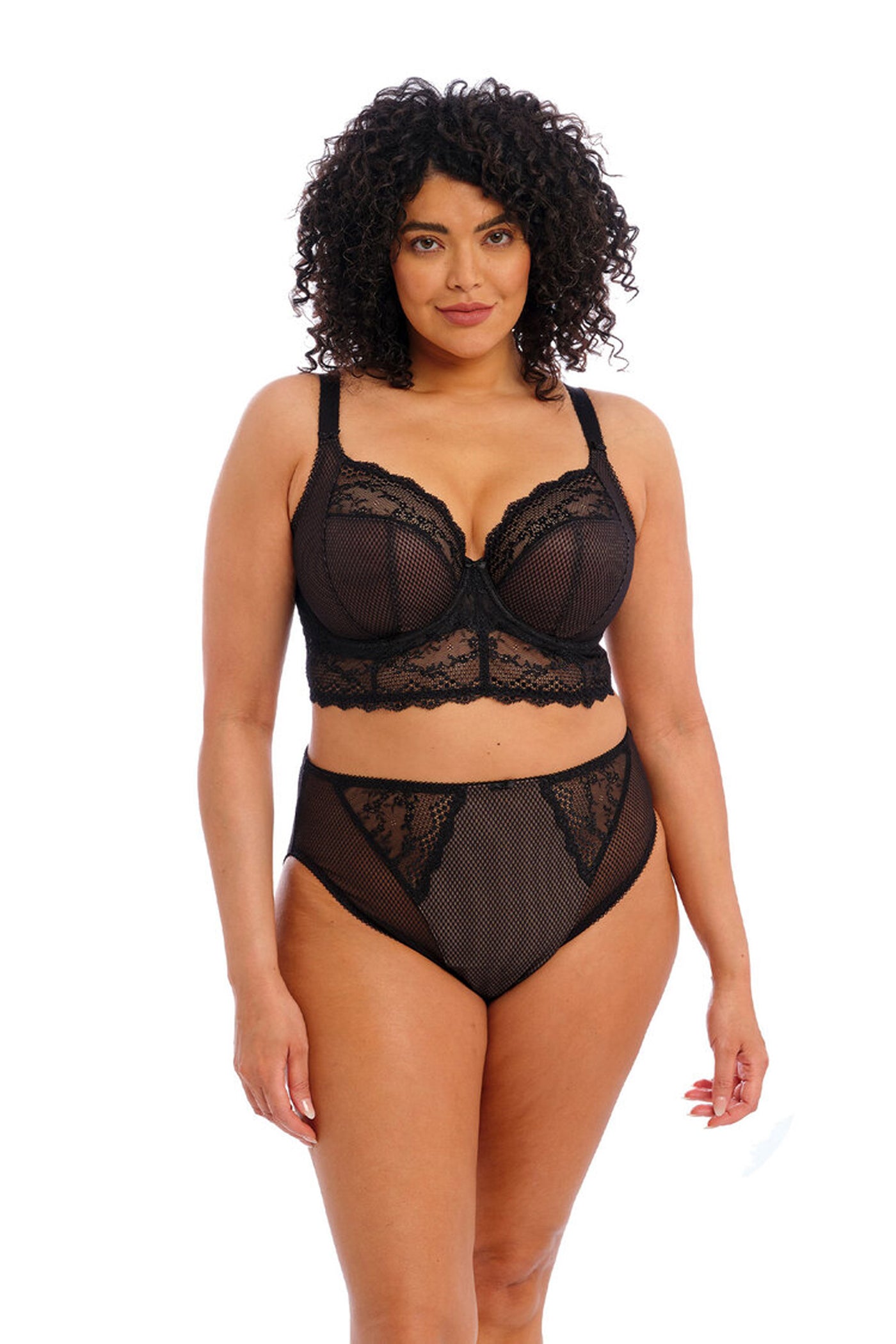 Charley Longline Plunge BH Svart