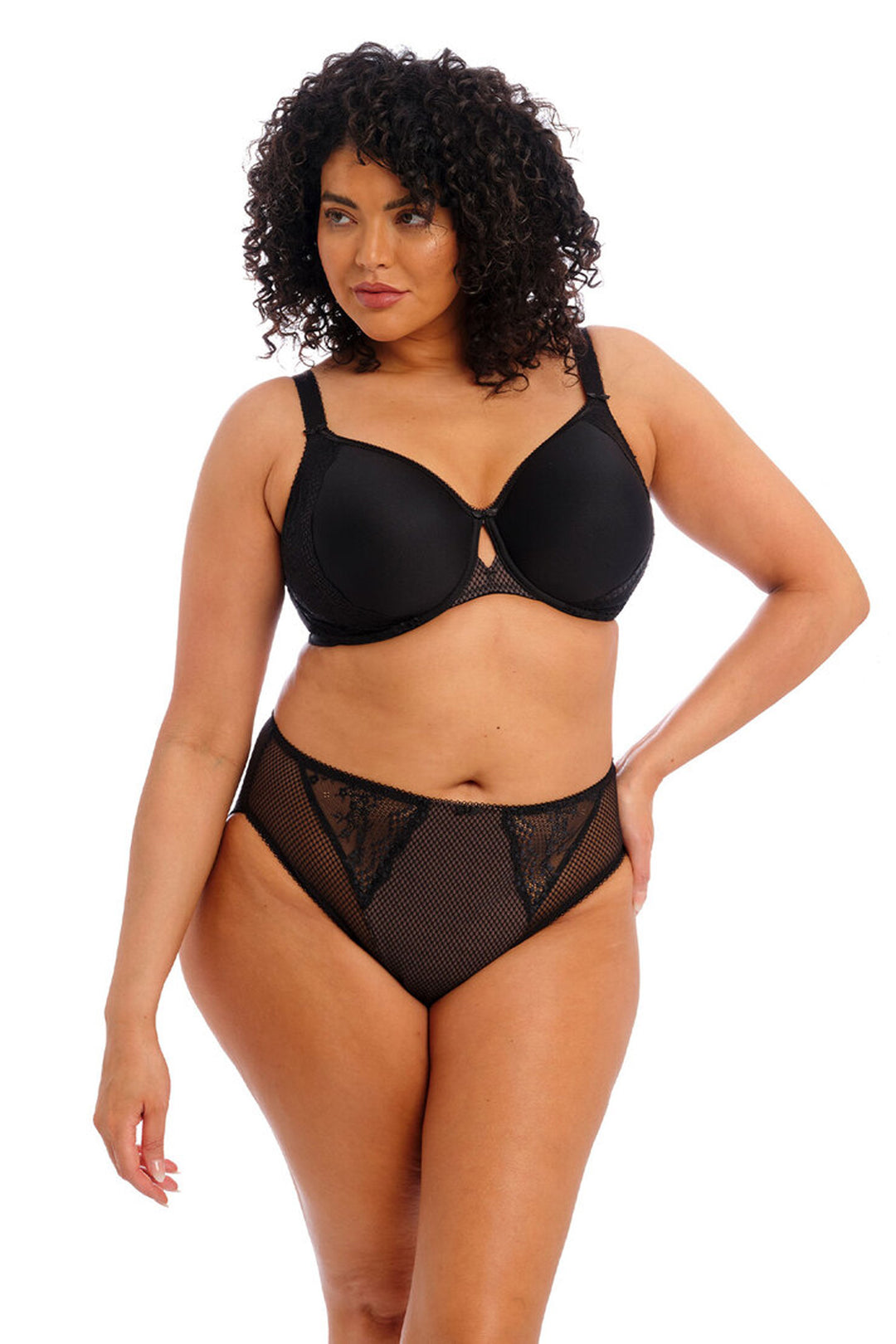 Charley Moulded Spacer Bra Black