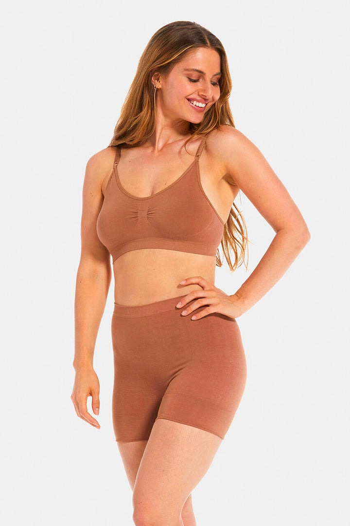 Comfort BH Spaghetti Straps Bamboo Mocha