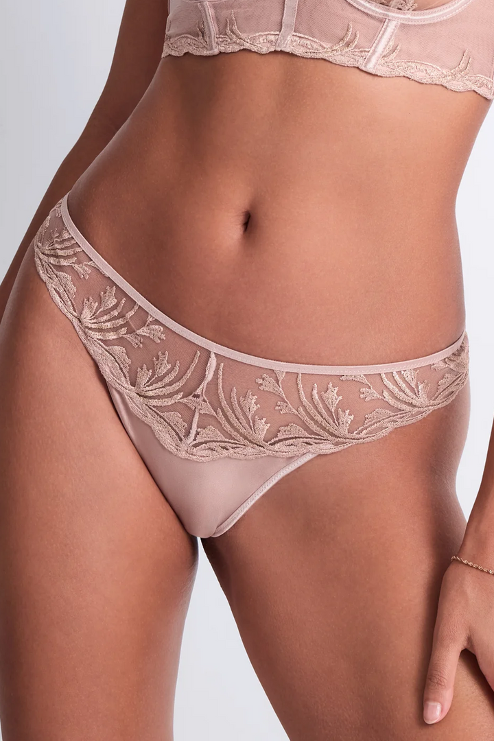 Cosmic Romance Tanga Sand Rose