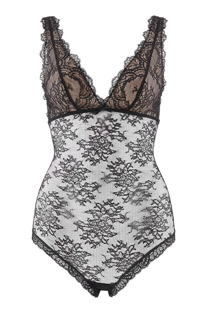 Danse Des Sens All Lace Body Svart