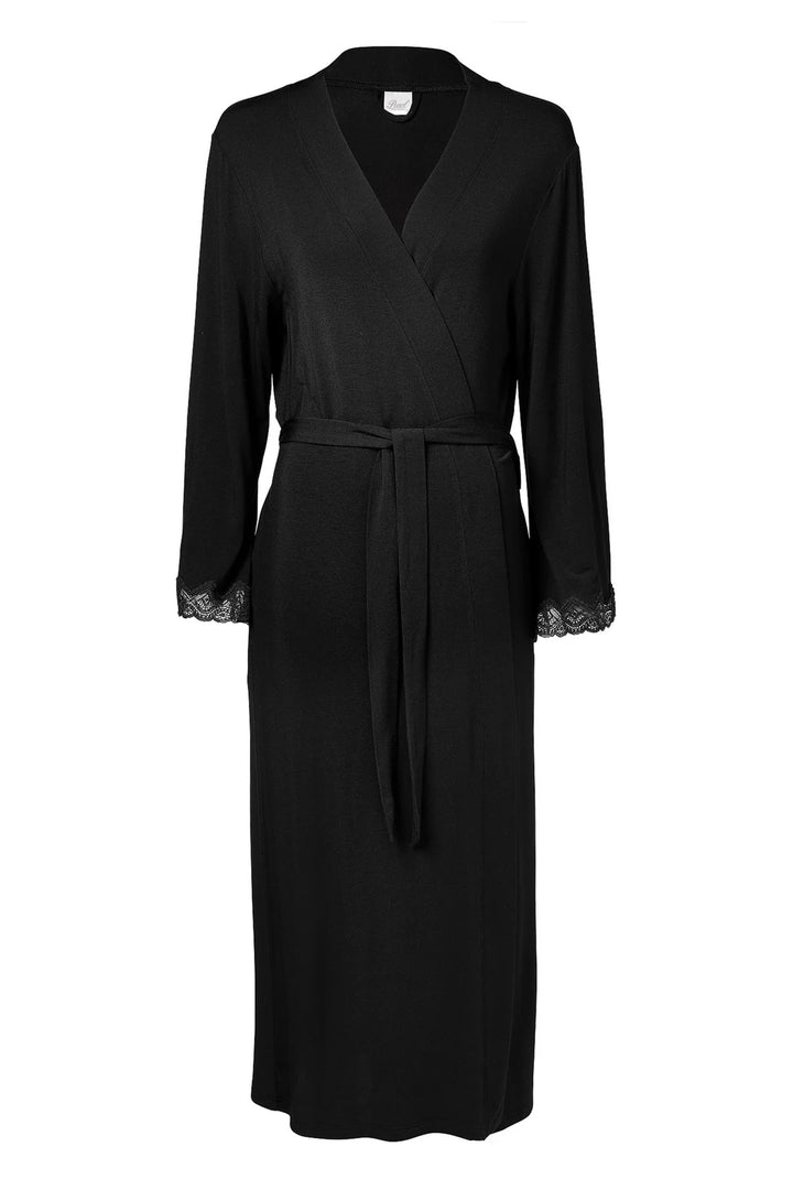 Diana Long Robe Black