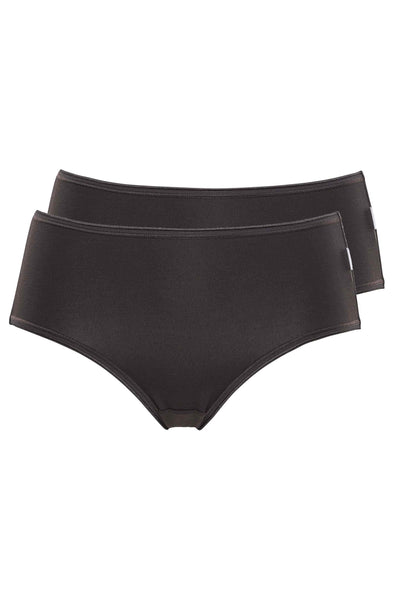 Douceur Brief Bamboo 2-PACK Black
