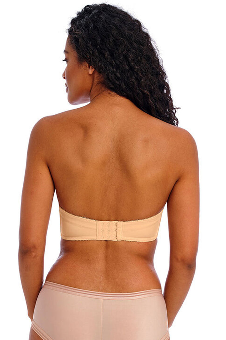 Deco Moulded Strapless Bra Nude