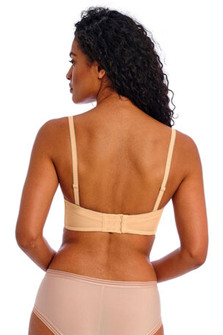 Deco Moulded Strapless Bra Nude