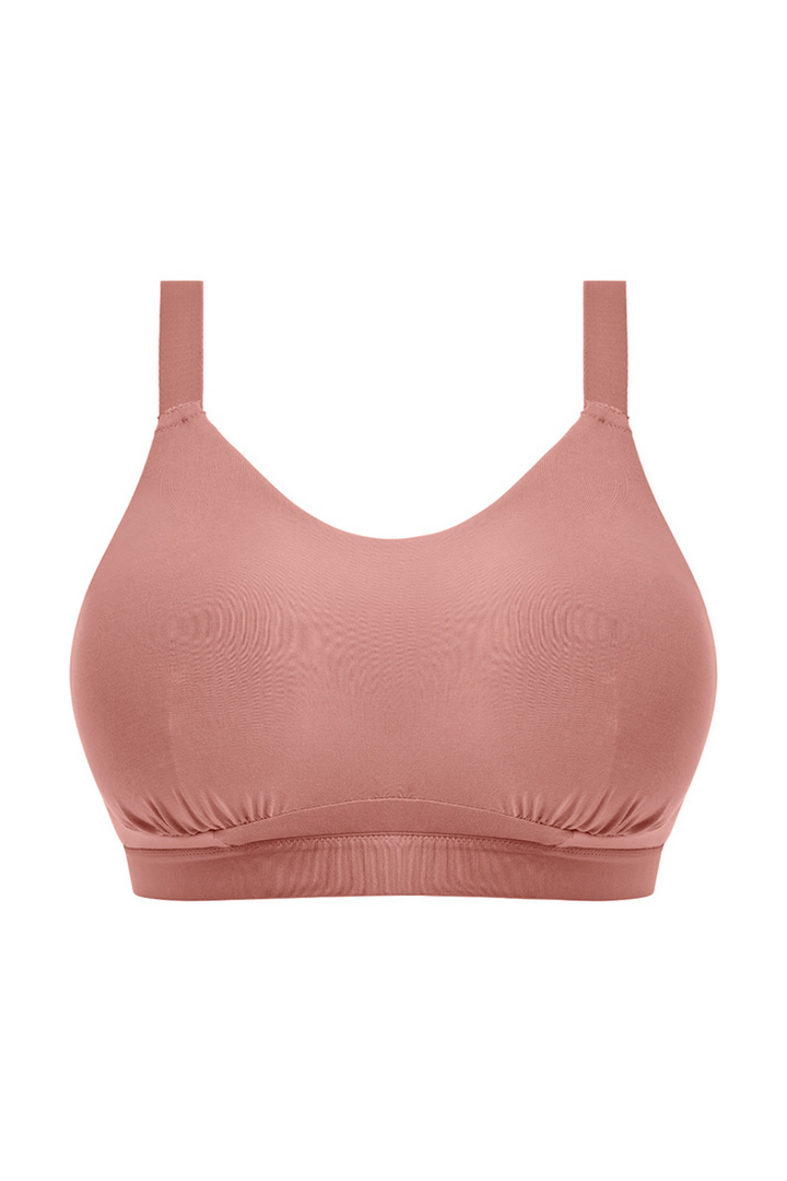 Downtime Non Wired Bralette Ash Rose