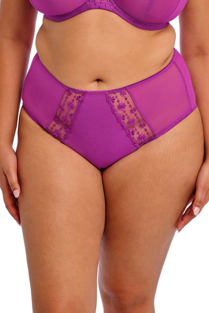 Matilda High Waisted Brief Hollyhock