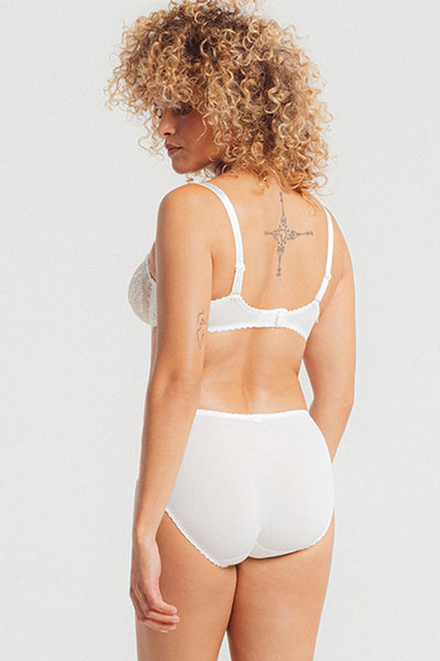 Élise High Wasited Brief Ivory
