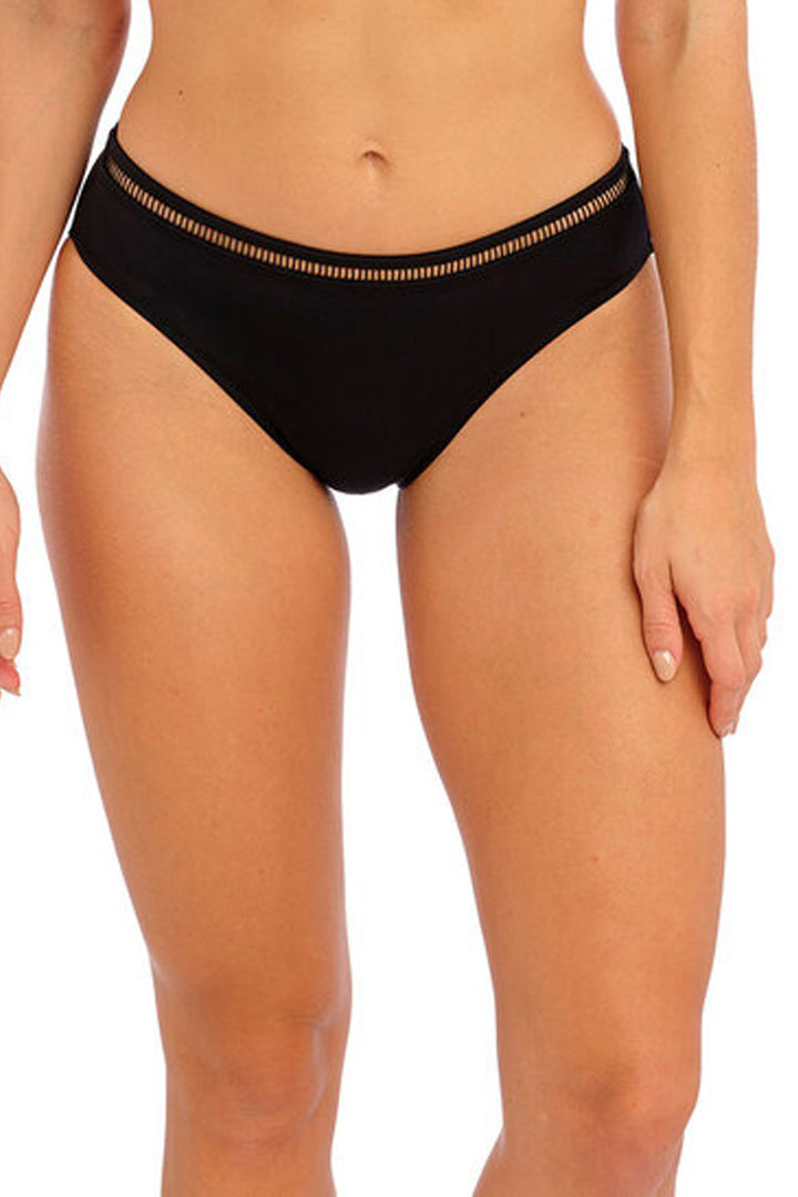 East Hampton Mid Rise Bikinitrosa Svart