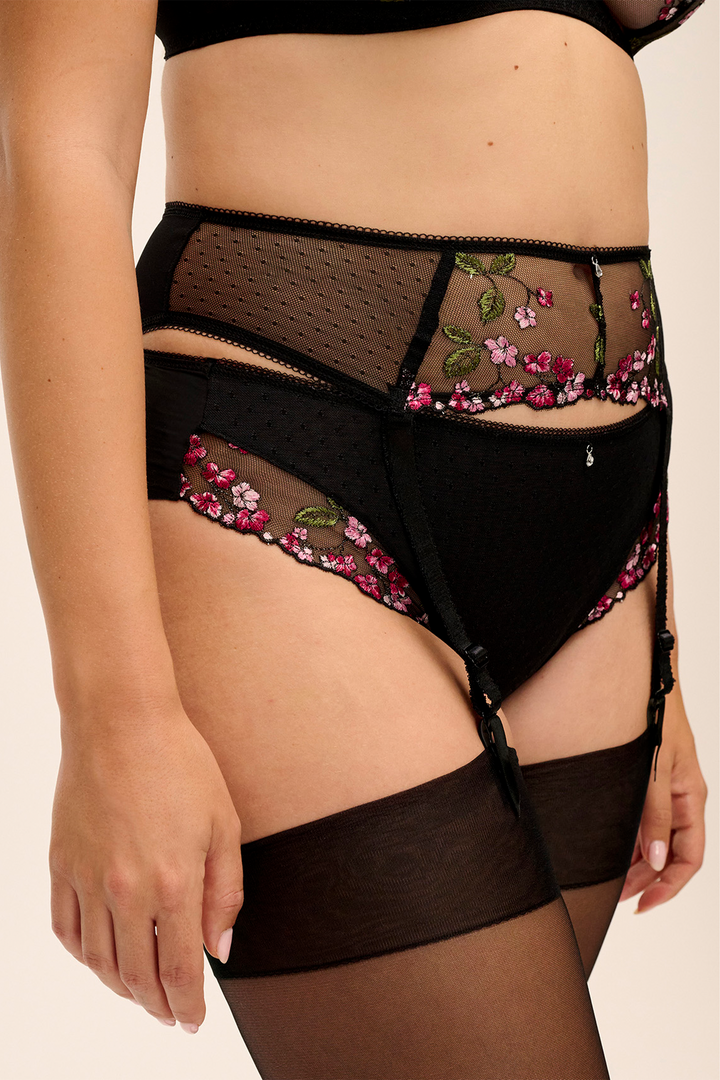 Eliyse Suspender Black