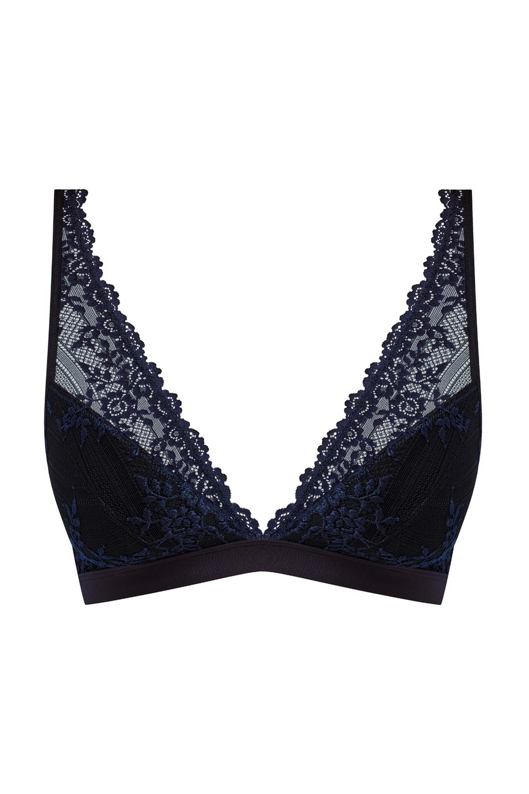 Embrace Lace Bralette Black/night Sky