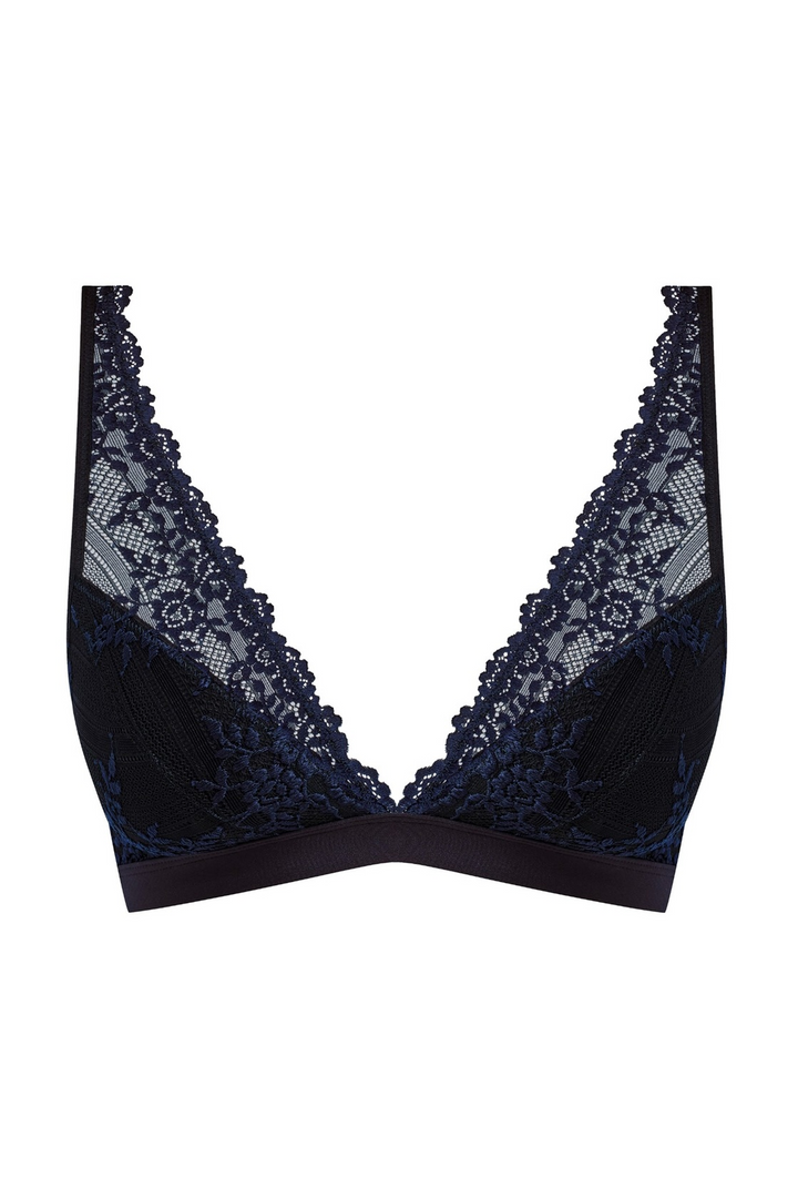 Embrace Lace Bralette Black/night Sky