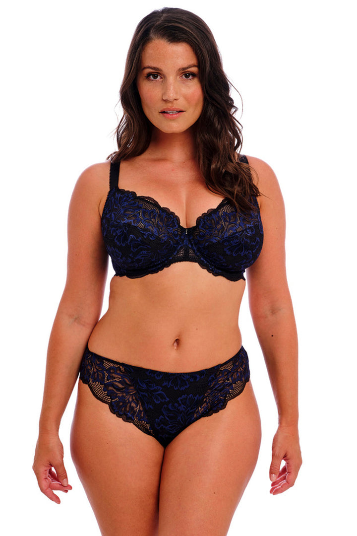 Emmaline Side Support Bra Midnight