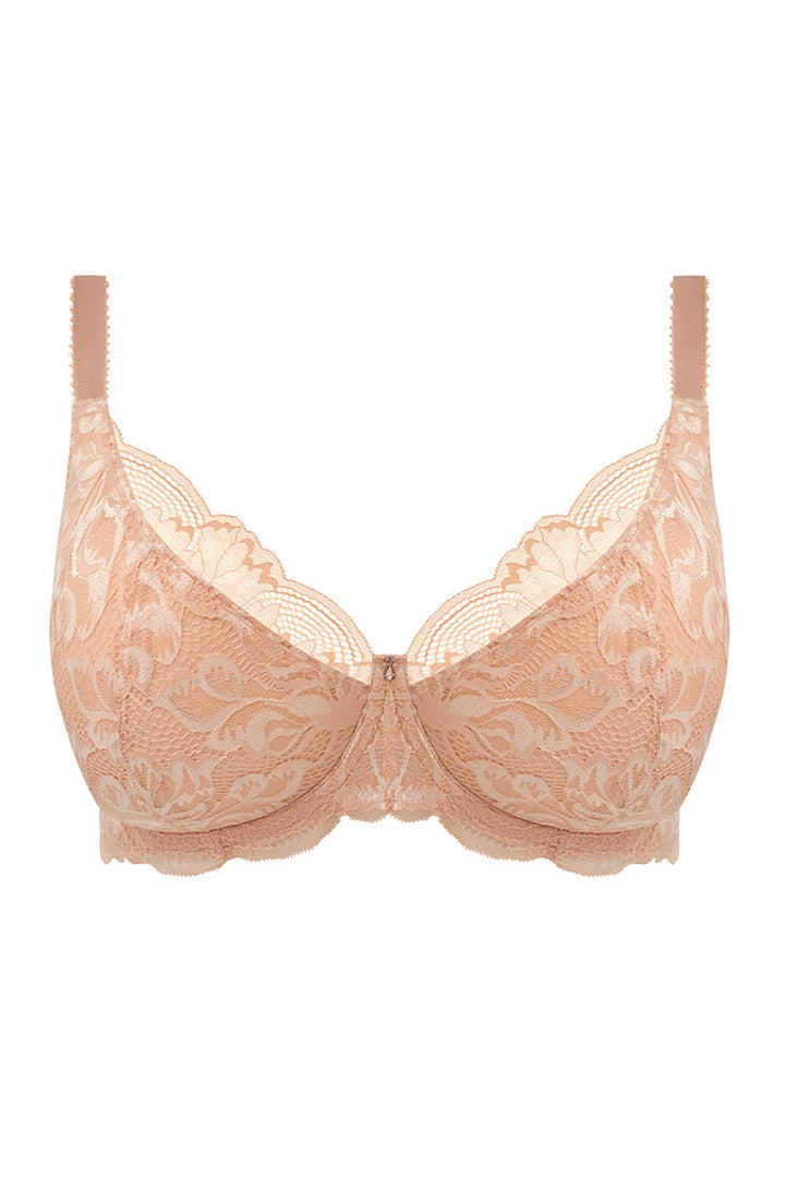 Emmaline Vadderad Plunge BH Natural Beige