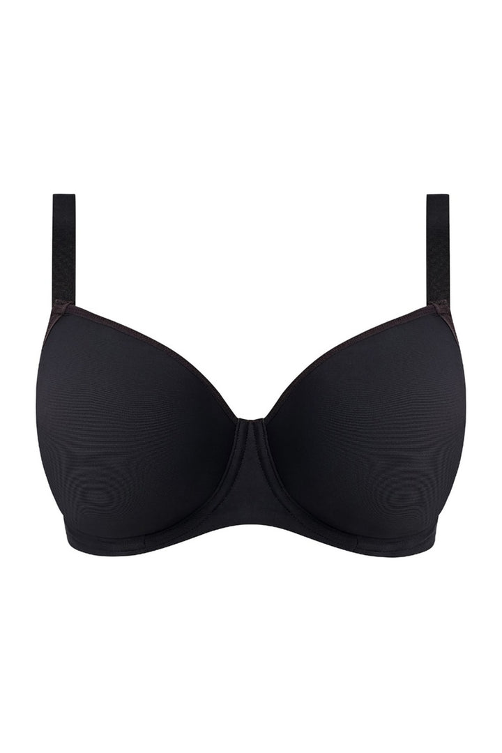 Essentially Smooth moulded T-shirt Bra Black