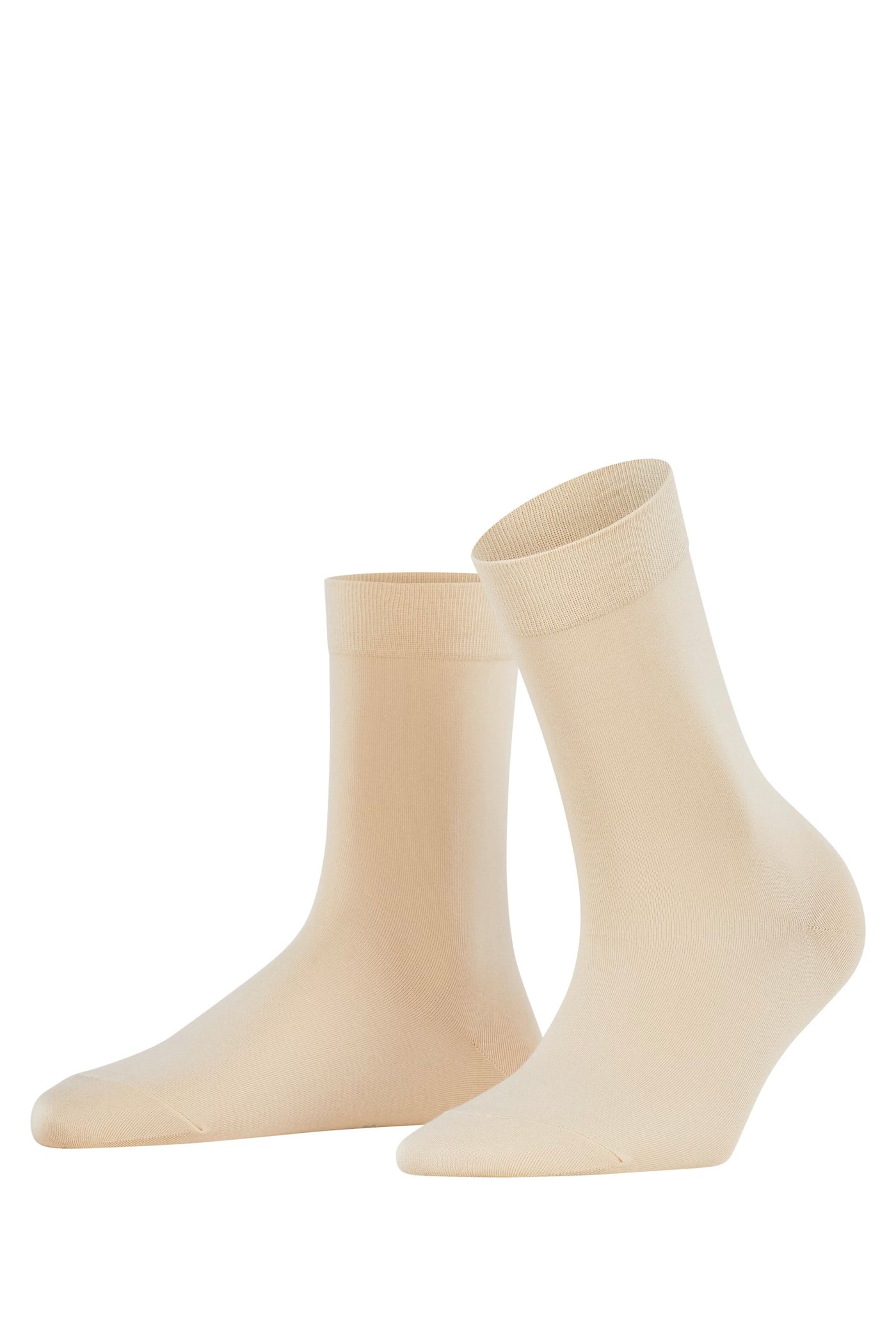 Cotton Touch Dame Sokker Cream 