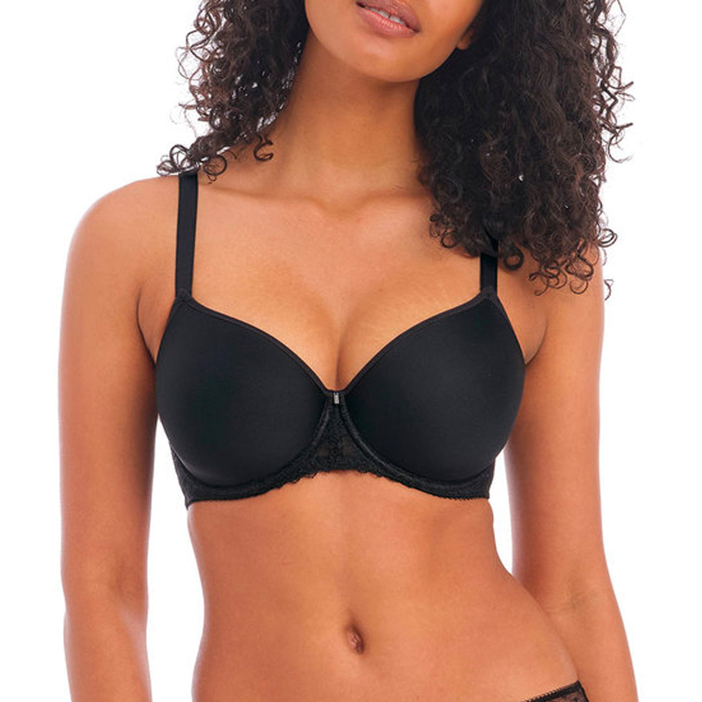 Freya Signature Slät Plunge Bh Svart