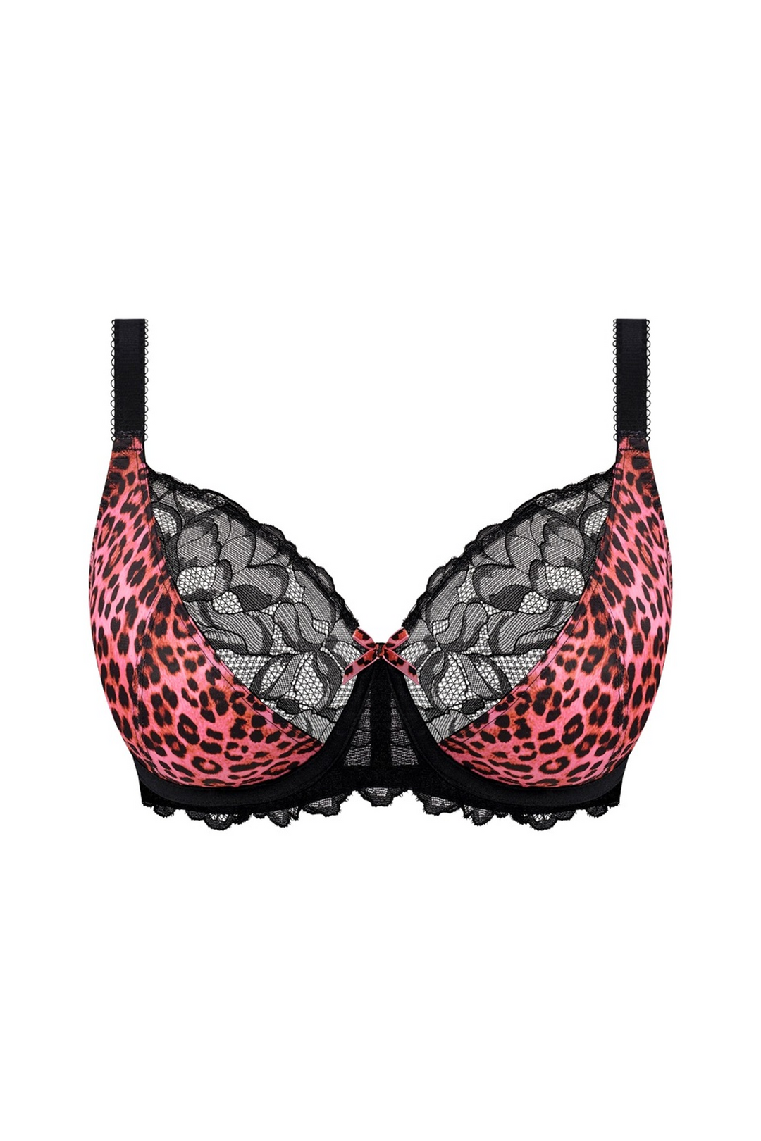 Cherish Me Plunge Bra Pink Flambe