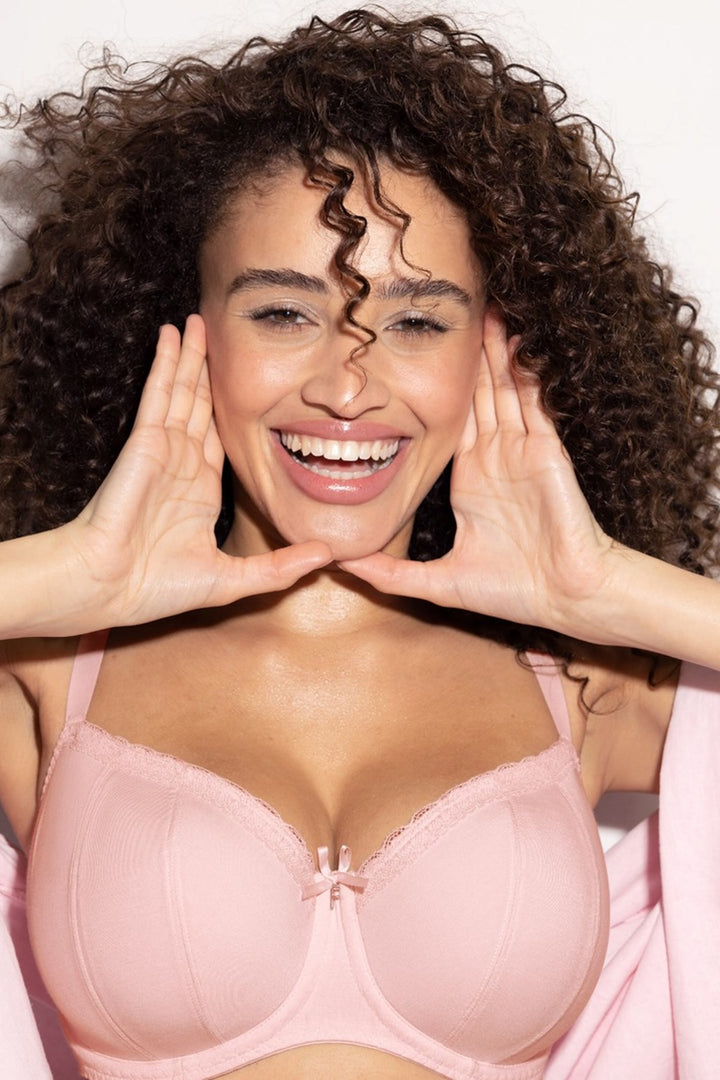 Freya Flirt Padded Half Cup Bra Pink Frost