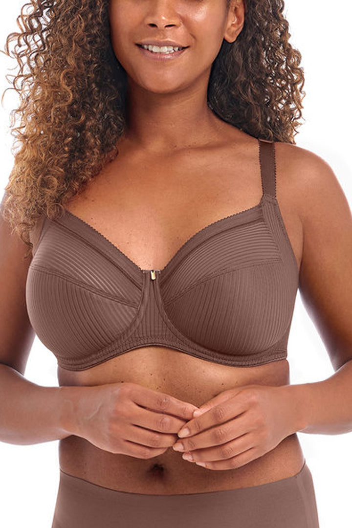 Fusion Full Cup Side Support Bra Coffee Roast