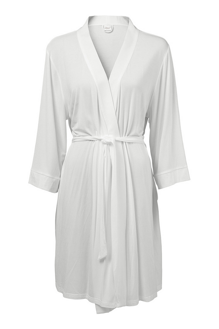 Elegance Short Robe Off White