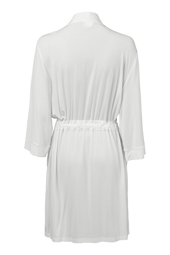 Elegance Short Robe Off White