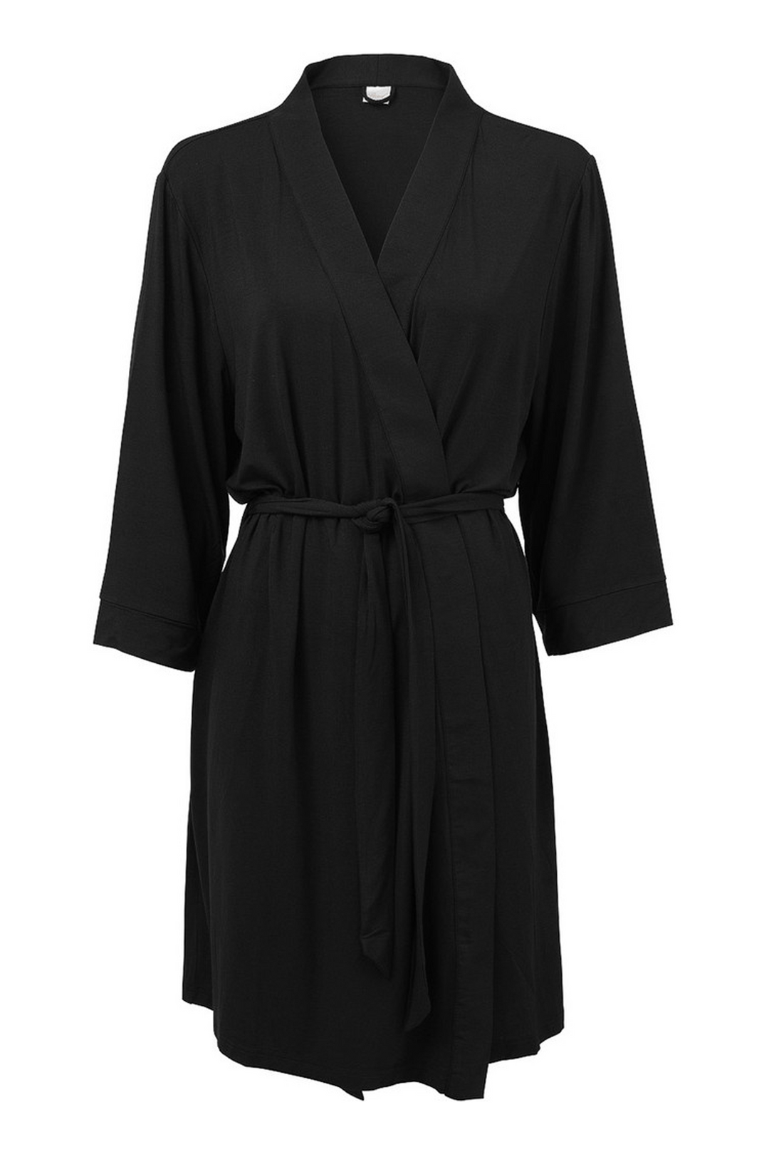 Elegance Short Robe Black