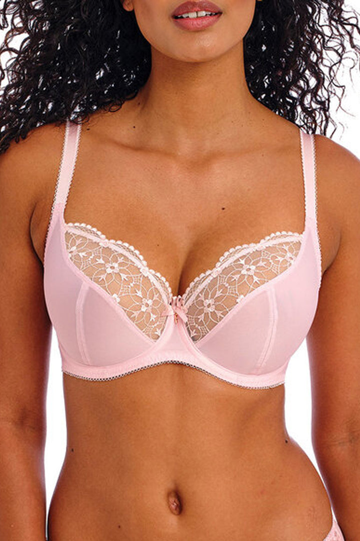 Hallie Plunge Bra Pink Champagne
