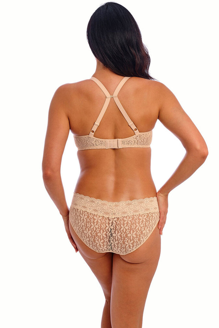Halo Lace Formgjuten Bygel Bh Nude