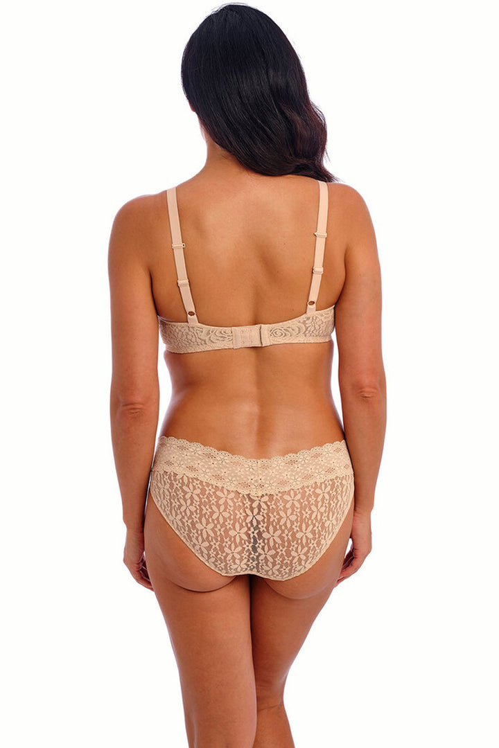 Halo Lace Bikini Brief Nude